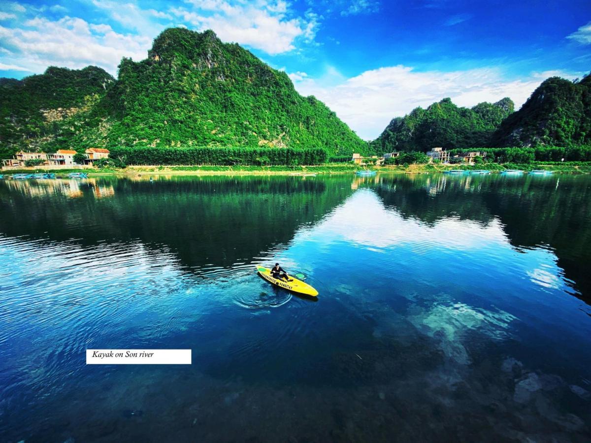 An An Homestay Bungalow Phong Nha Buitenkant foto