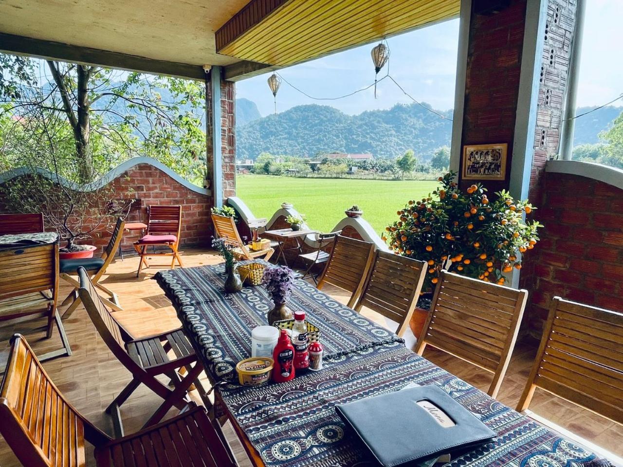 An An Homestay Bungalow Phong Nha Buitenkant foto