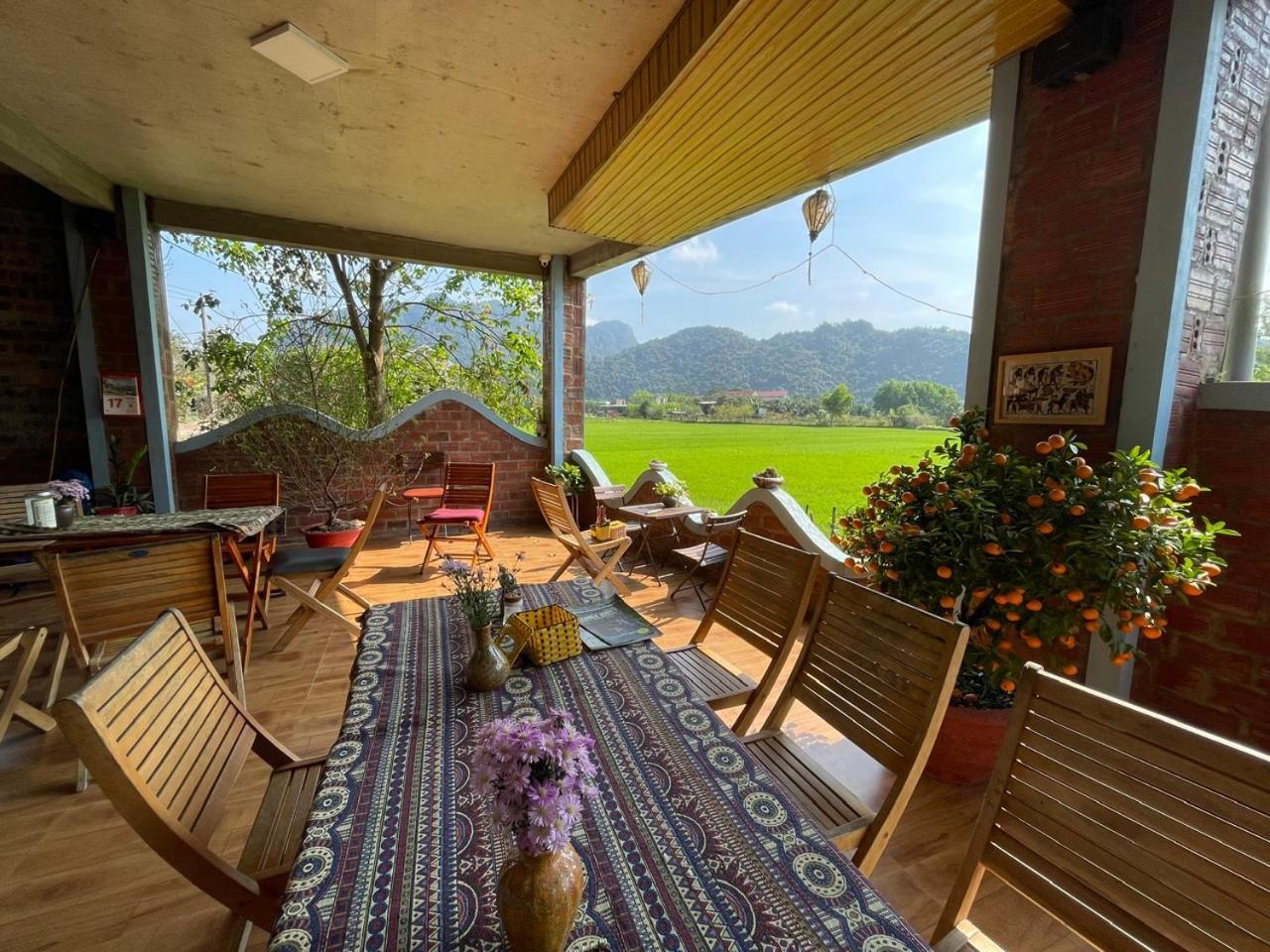 An An Homestay Bungalow Phong Nha Buitenkant foto