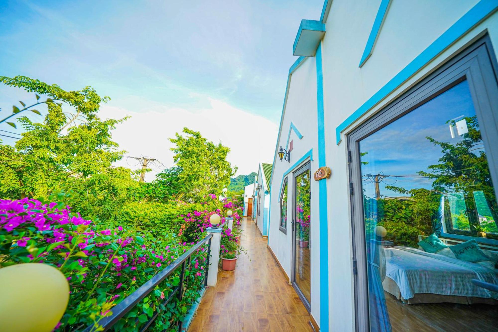 An An Homestay Bungalow Phong Nha Buitenkant foto