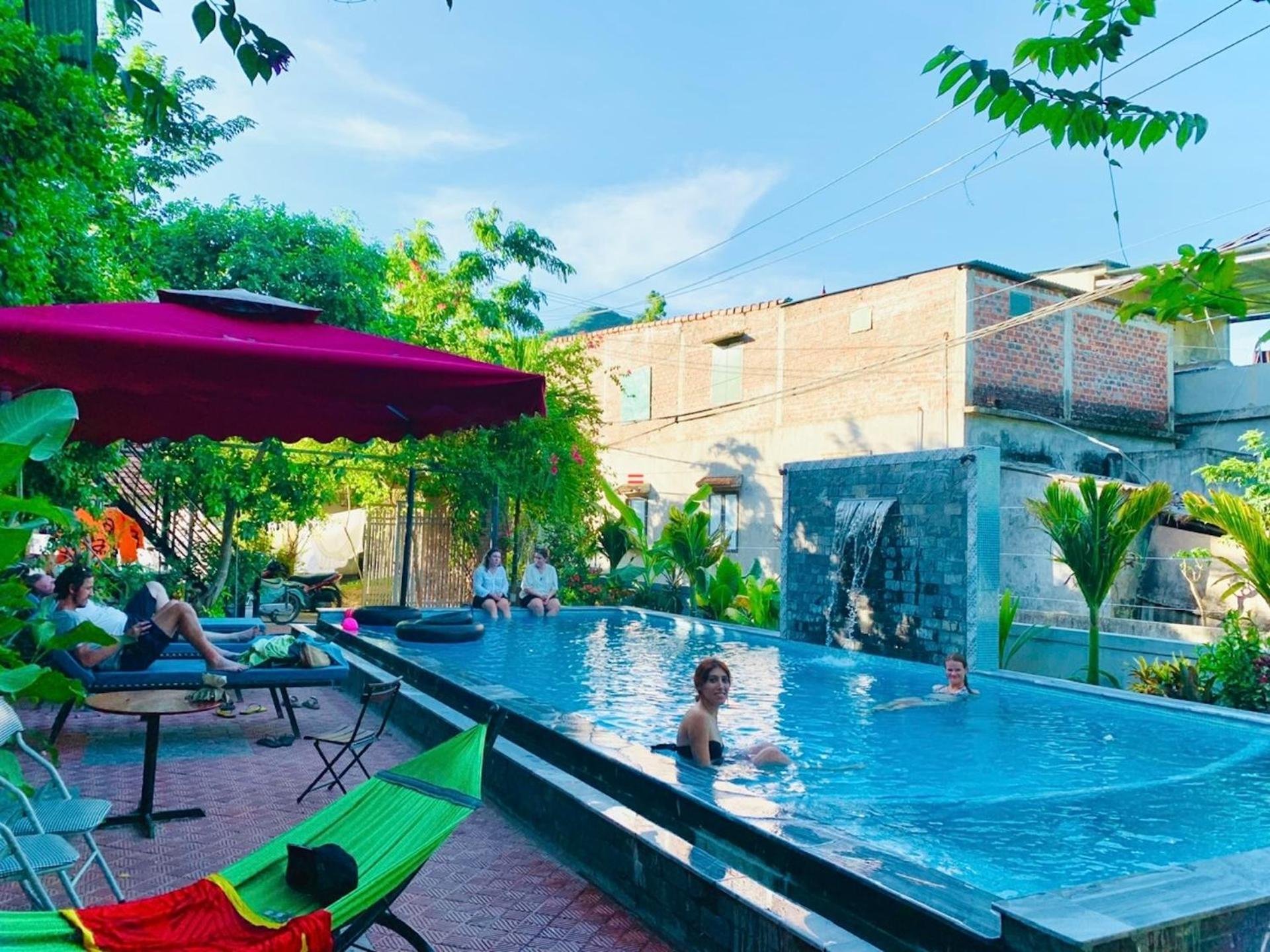 An An Homestay Bungalow Phong Nha Buitenkant foto