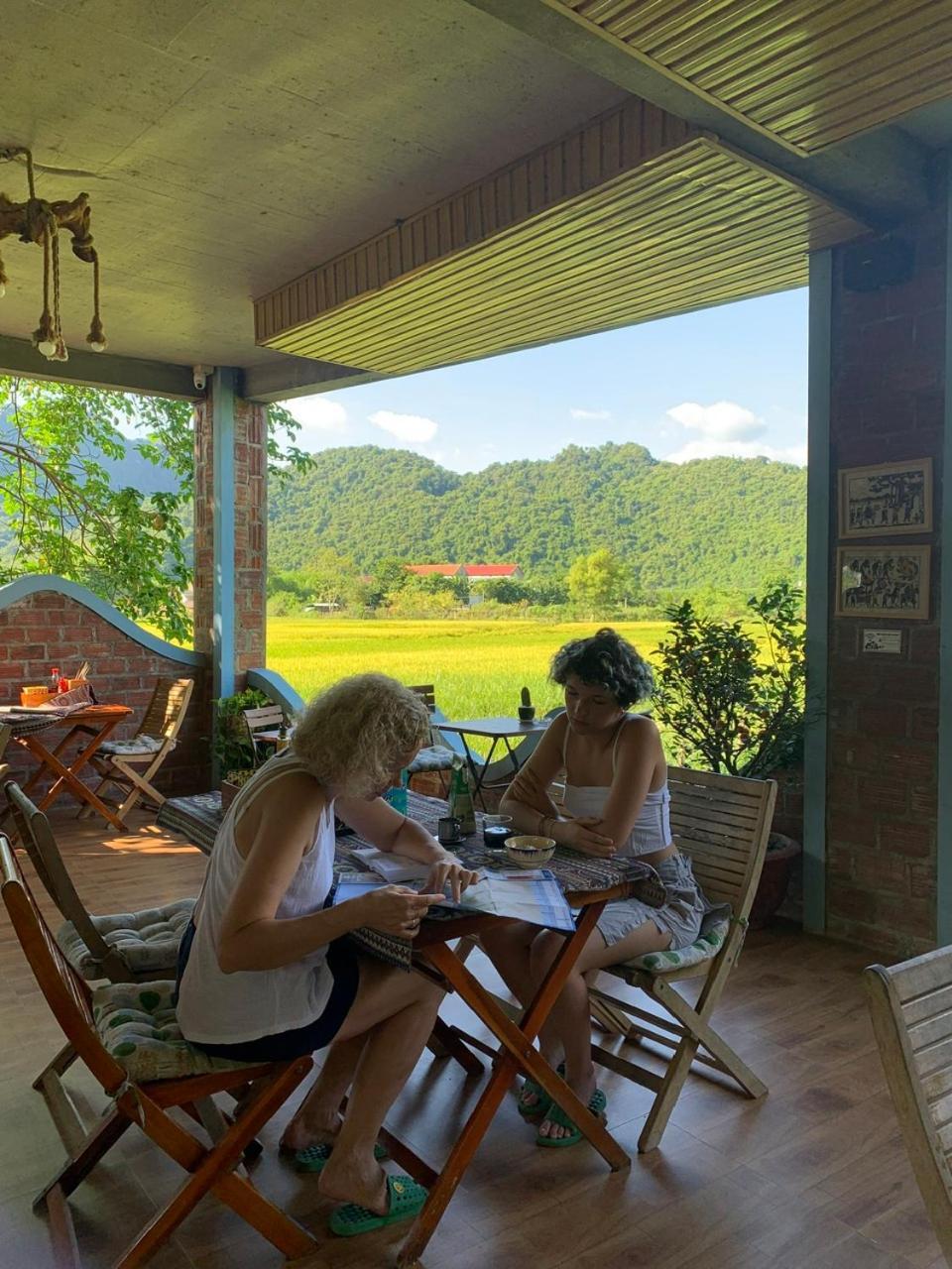 An An Homestay Bungalow Phong Nha Buitenkant foto