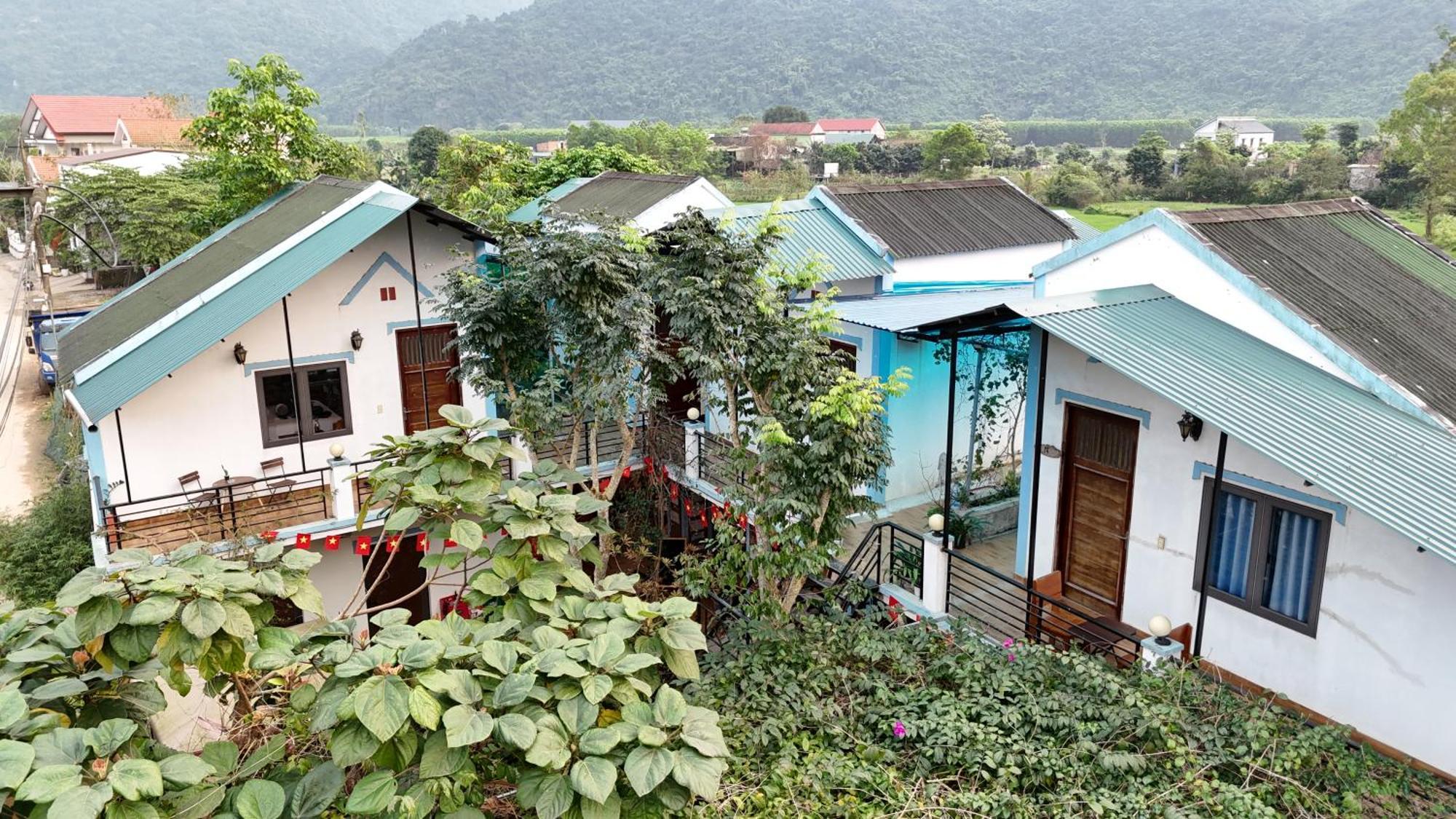 An An Homestay Bungalow Phong Nha Buitenkant foto